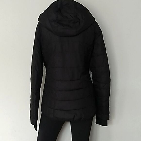 C9 By Champion Loft Black Hooded Puffer Jacket. Size Small - Picture 10 of 12